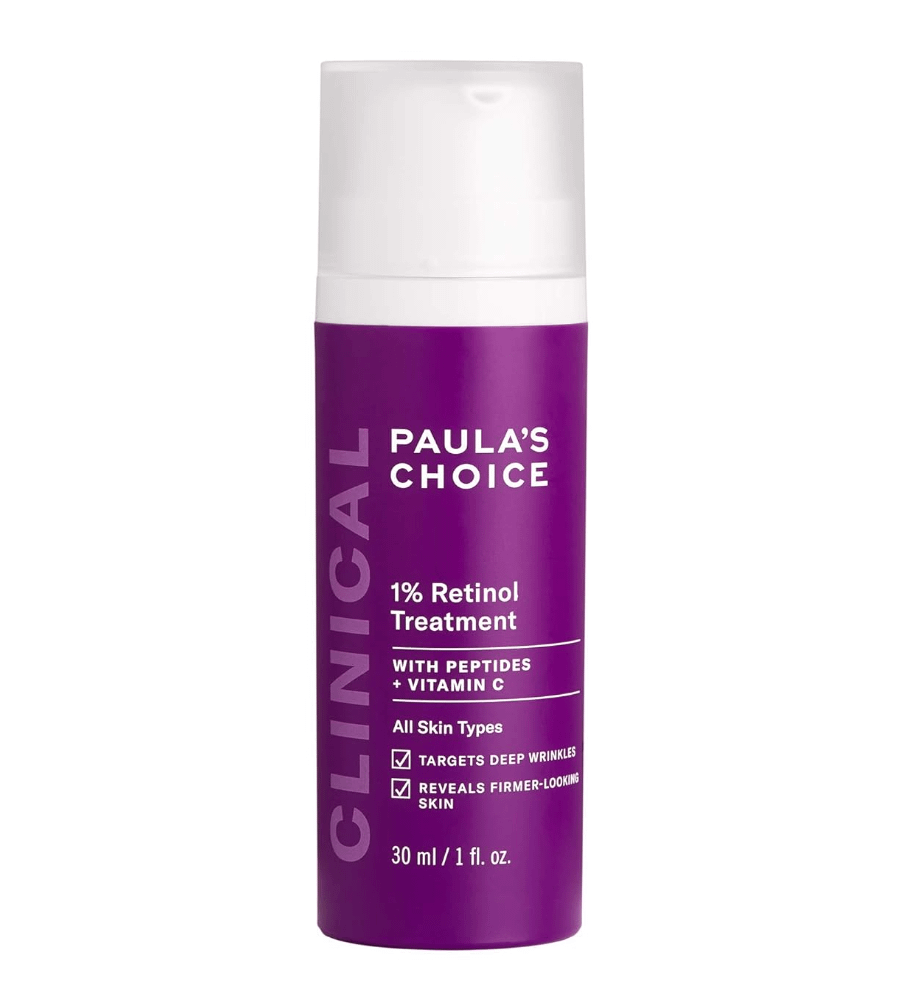 Paula's Choice CLINICAL 1% Retinol Treatment Cream with Peptides, Vitamin C & Licorice Extract, Anti-Aging & Wrinkles